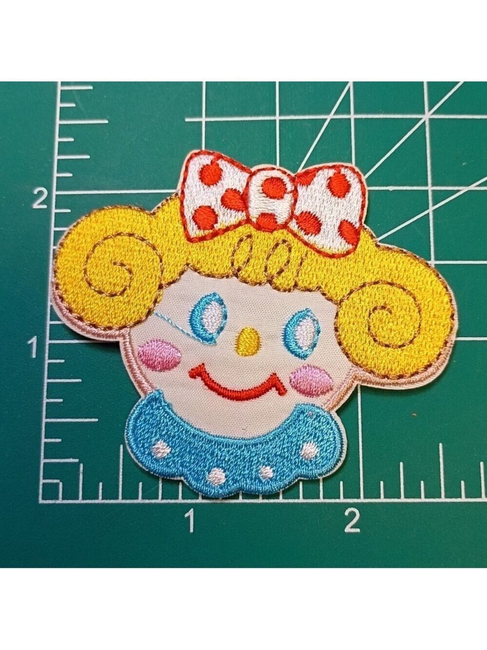🆓 Free W/Purchase Clown Colorful Embroidered Patch with Bow